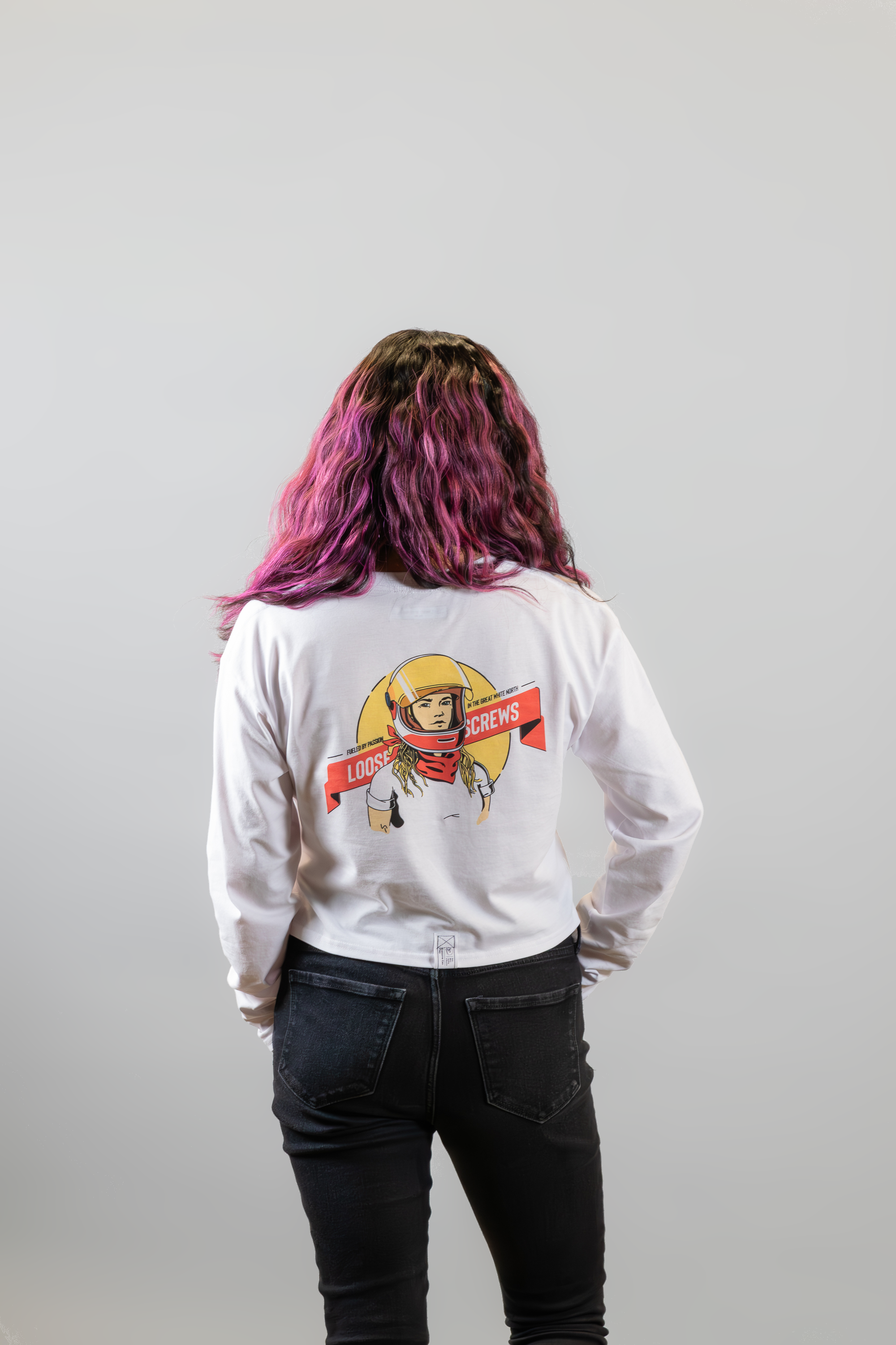 Rose Hero Crop Long Sleeve