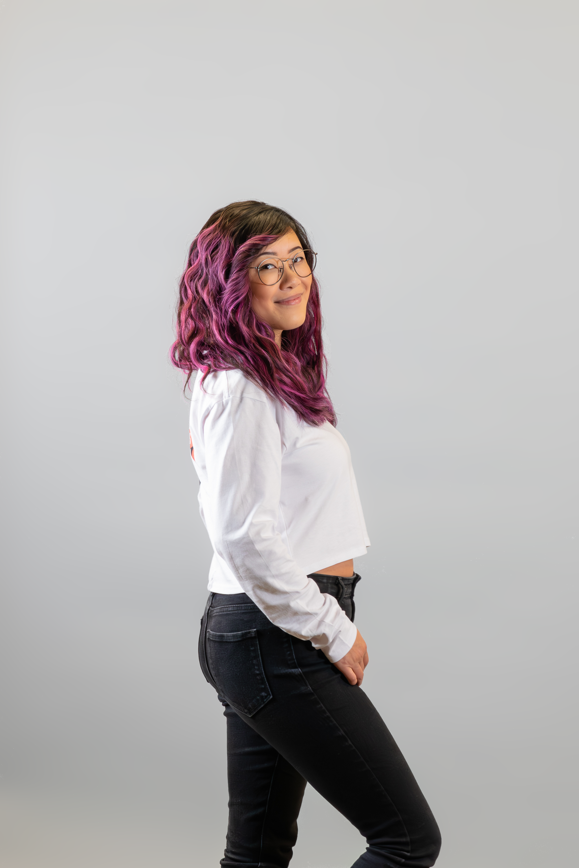 Rose Hero Crop Long Sleeve