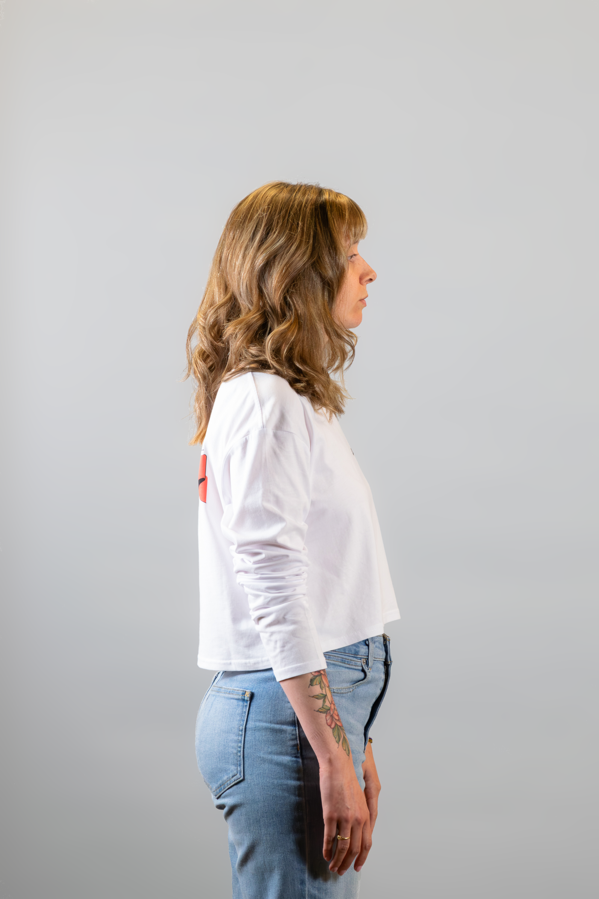 Rose Hero Crop Long Sleeve