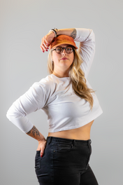 Rose Hero Crop Long Sleeve