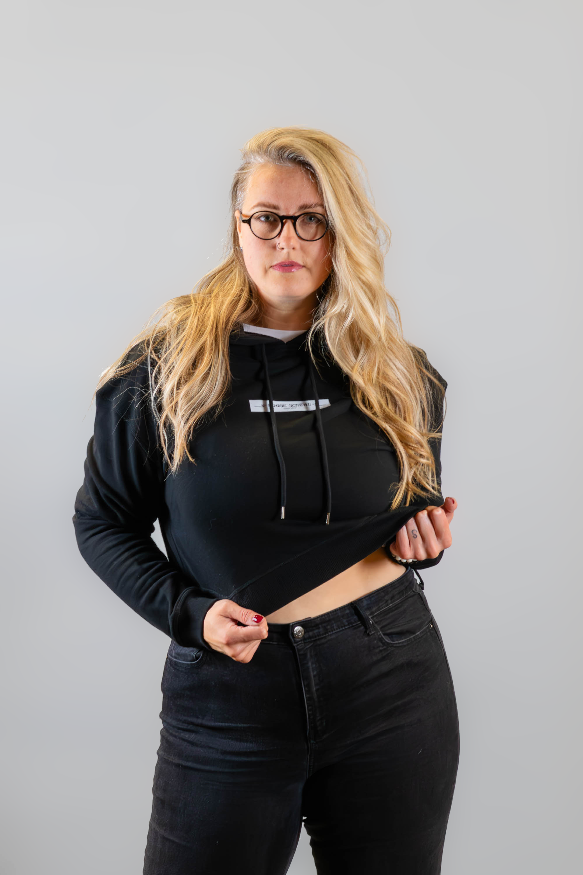 Signature Crop Hoodie