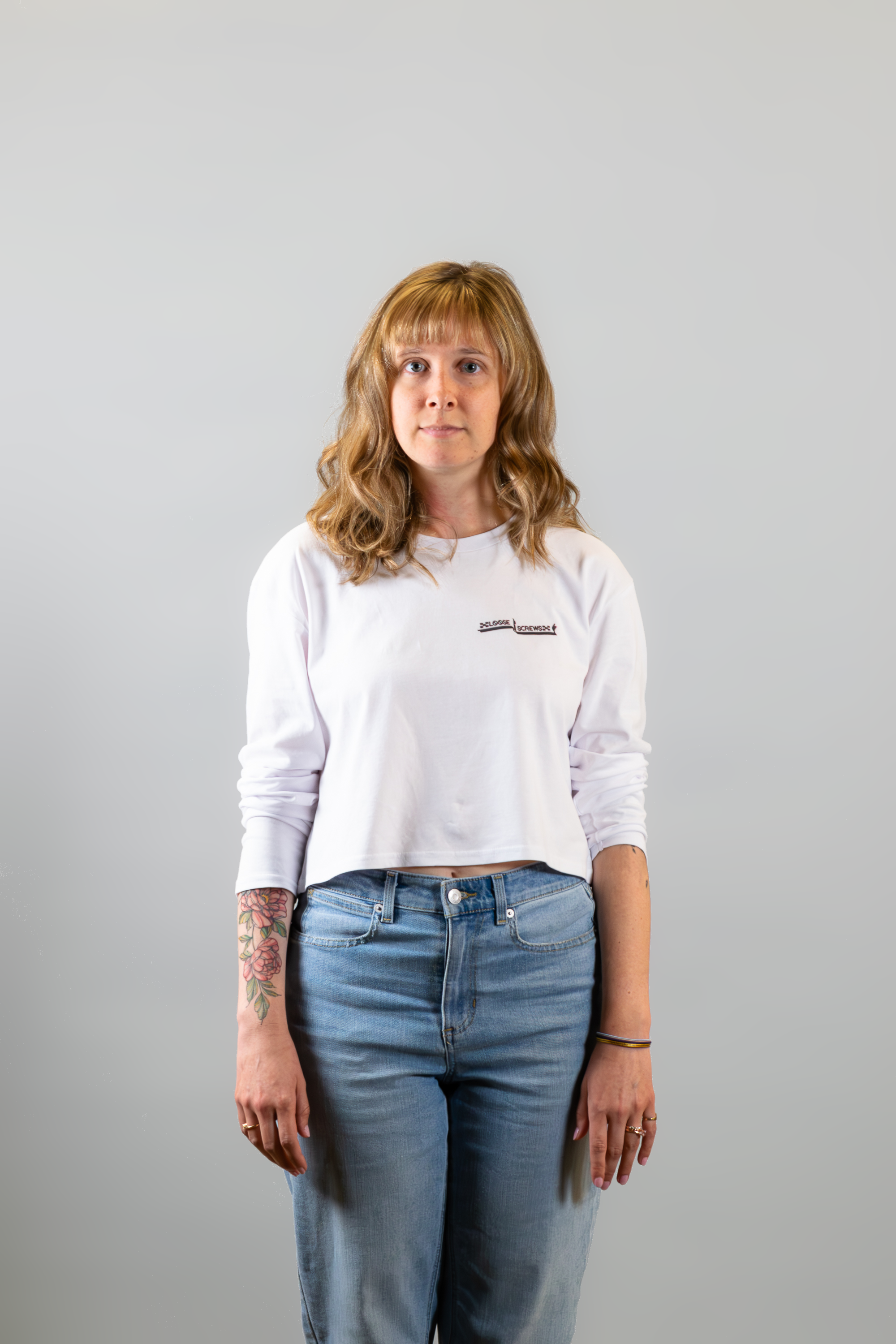 Rose Hero Crop Long Sleeve
